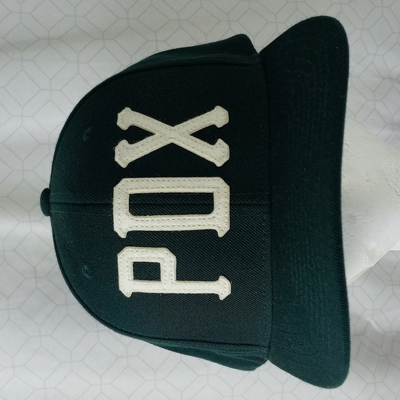 The Classics PDX (Portland Exchange) green snapback with stitched lettering - Picture 1 of 8